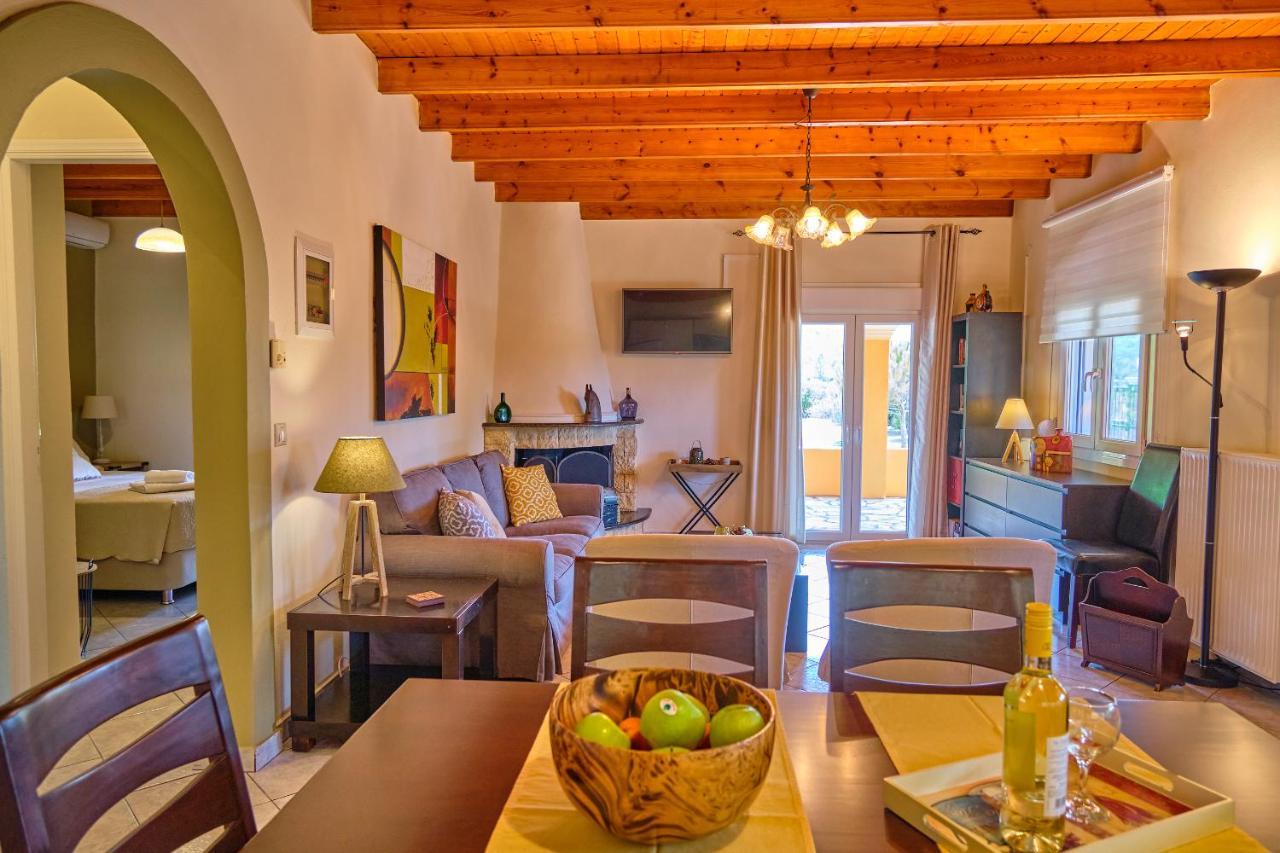 Drosia Beach House Almyros Corfu Almiros Beach ภายนอก รูปภาพ