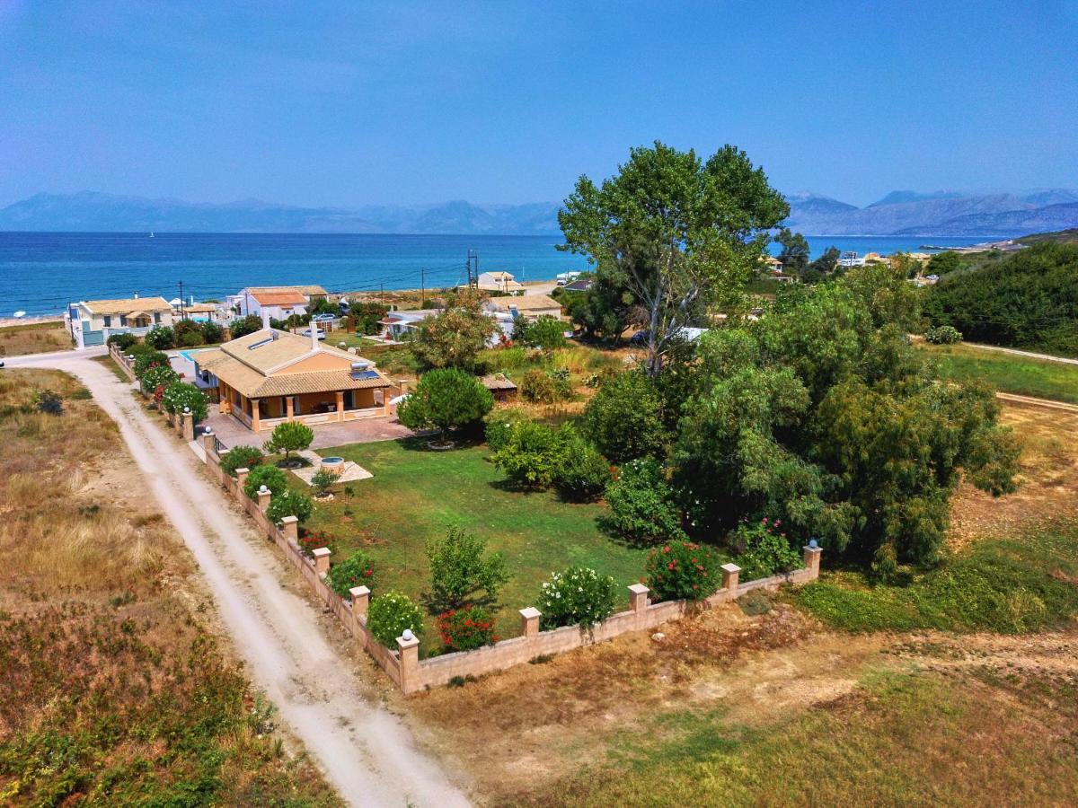 Drosia Beach House Almyros Corfu Almiros Beach ภายนอก รูปภาพ