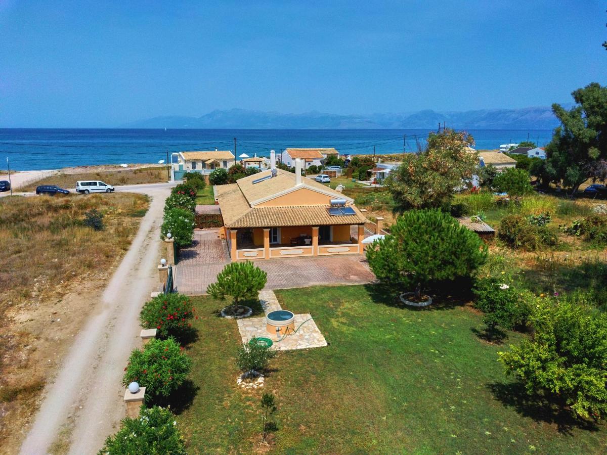 Drosia Beach House Almyros Corfu Almiros Beach ภายนอก รูปภาพ