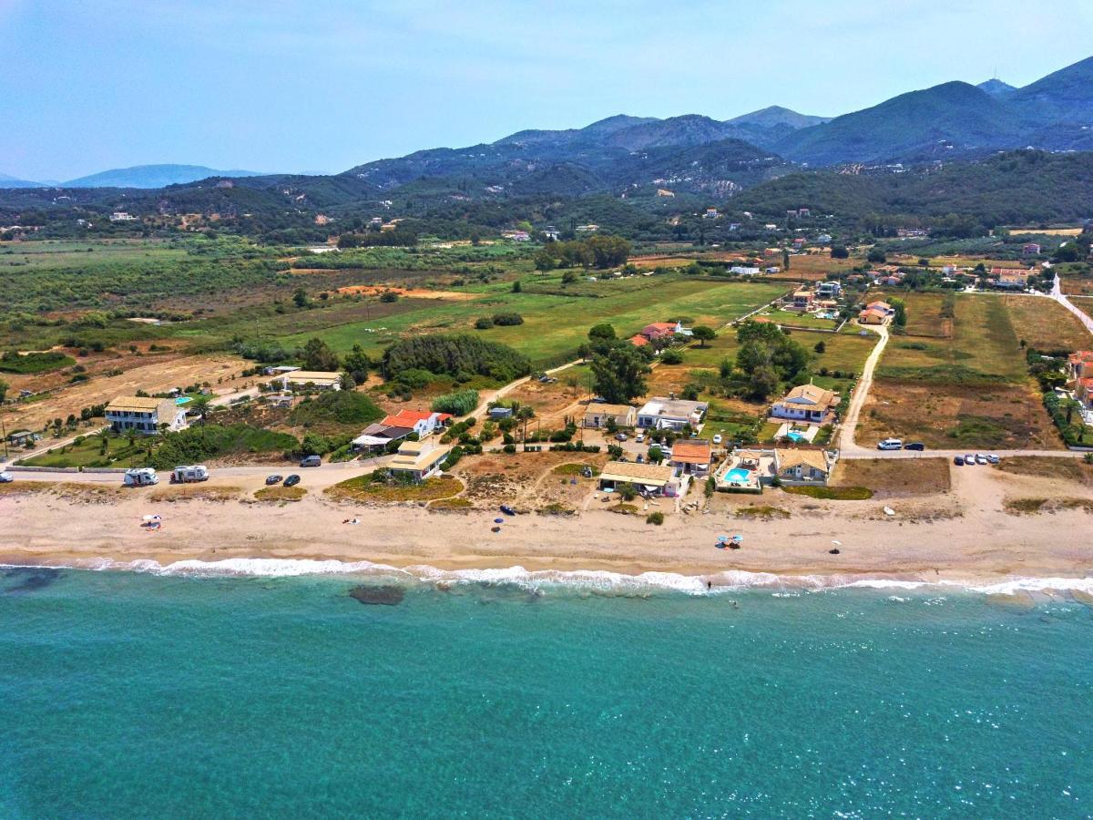 Drosia Beach House Almyros Corfu Almiros Beach ภายนอก รูปภาพ