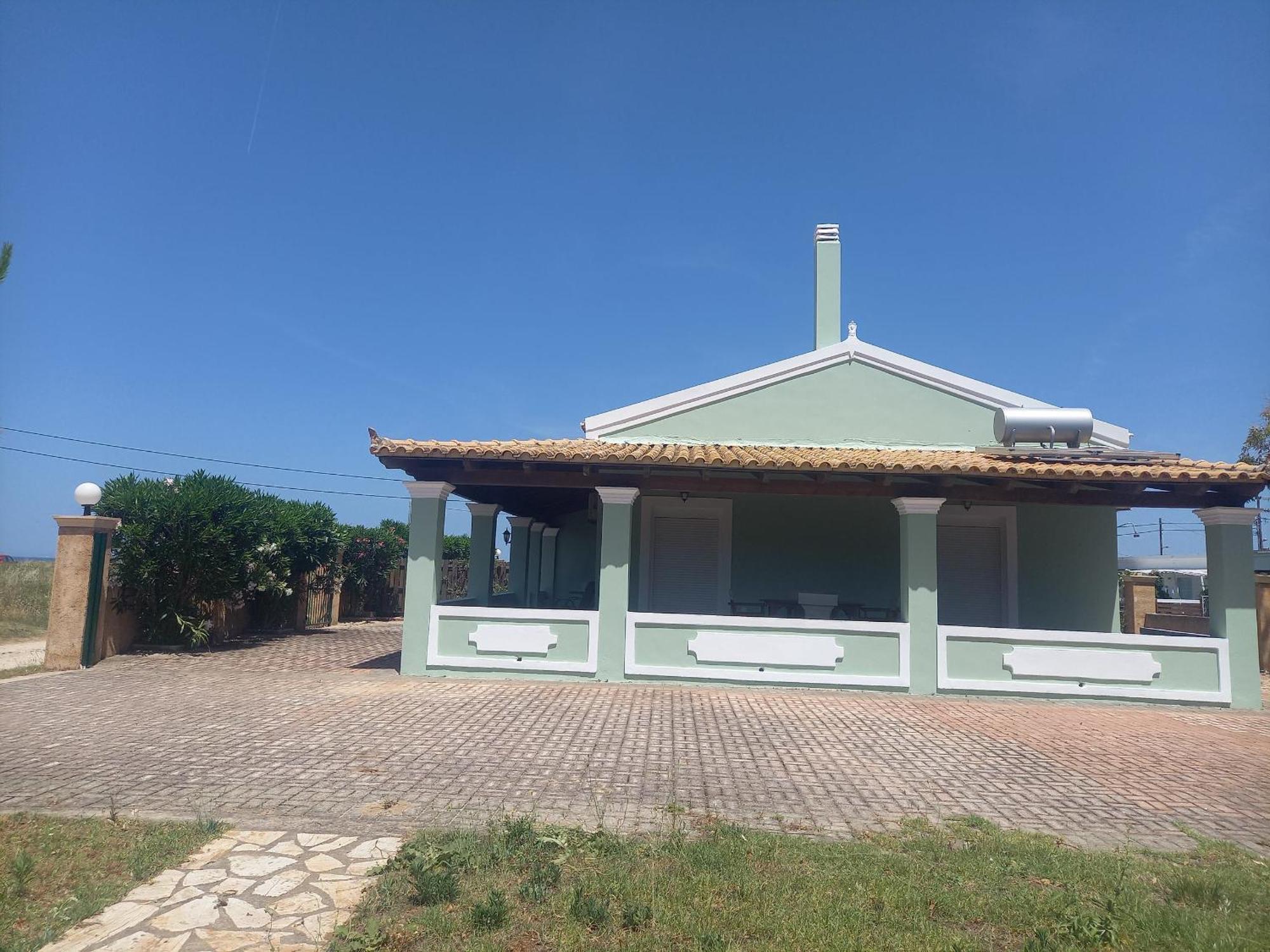 Drosia Beach House Almyros Corfu Almiros Beach ภายนอก รูปภาพ
